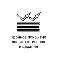 Тройное покрытие защита от износа  и царапин